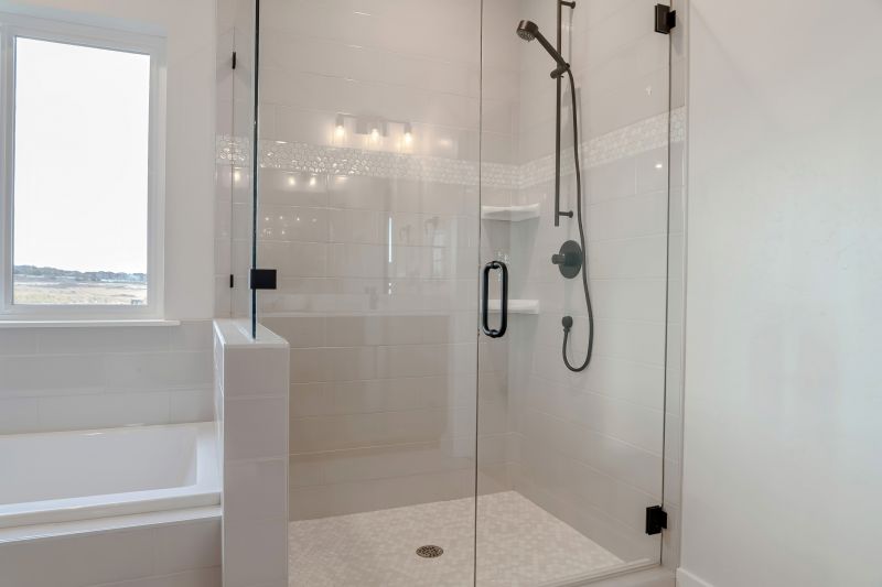 Contemporary Shower Area
